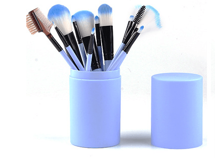 Makeup brush set 12 makeup brushes - Mubimart