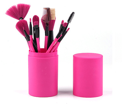 Makeup brush set 12 makeup brushes - Mubimart