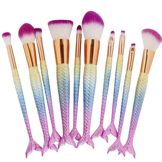 Makeup fishtail brush - Mubimart