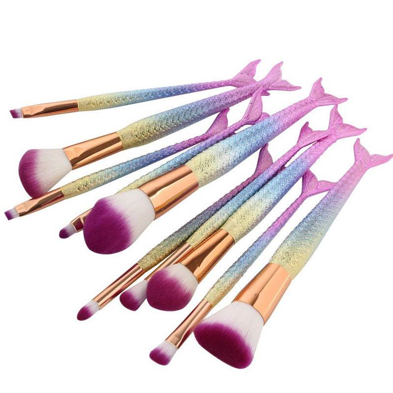 Makeup fishtail brush - Mubimart