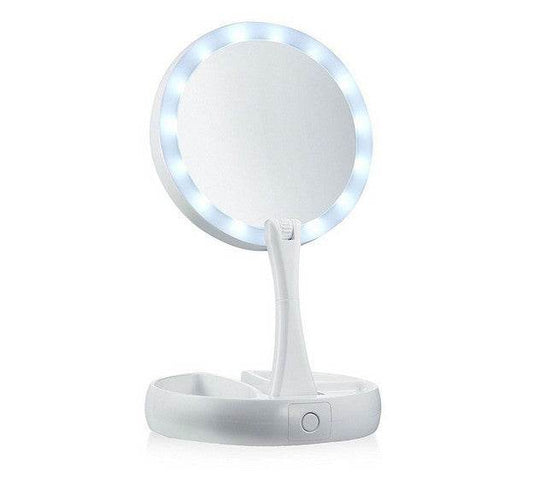 Makeup mirror Double Sided Mirror - Mubimart
