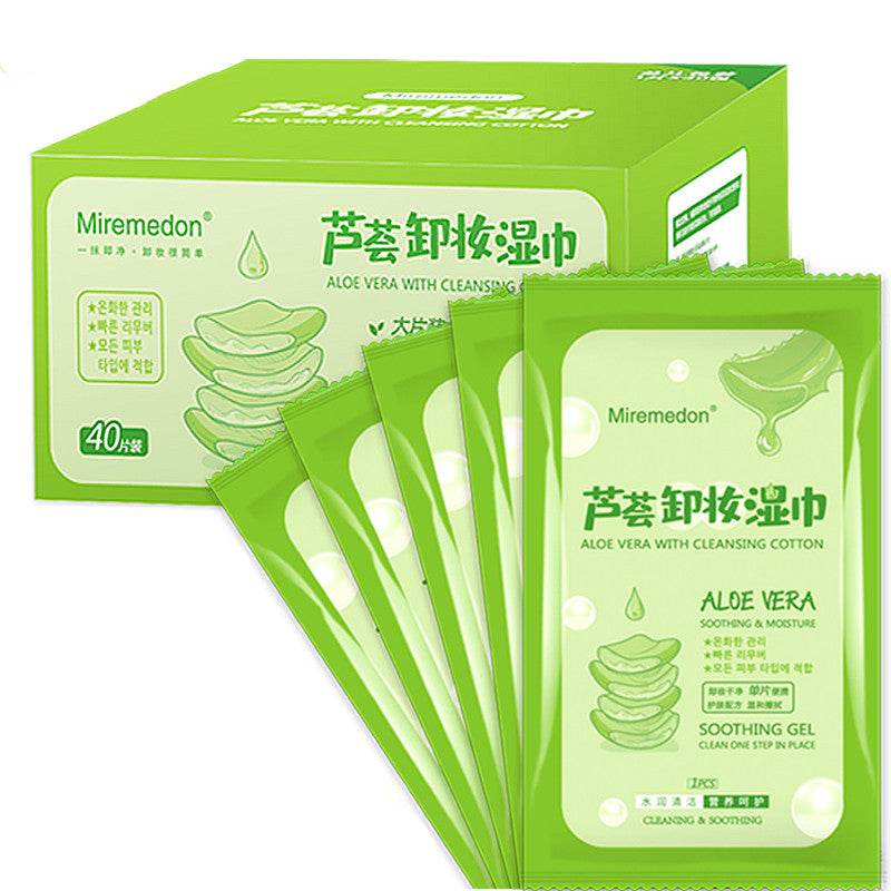 Makeup remover wipes facial tissues - Mubimart