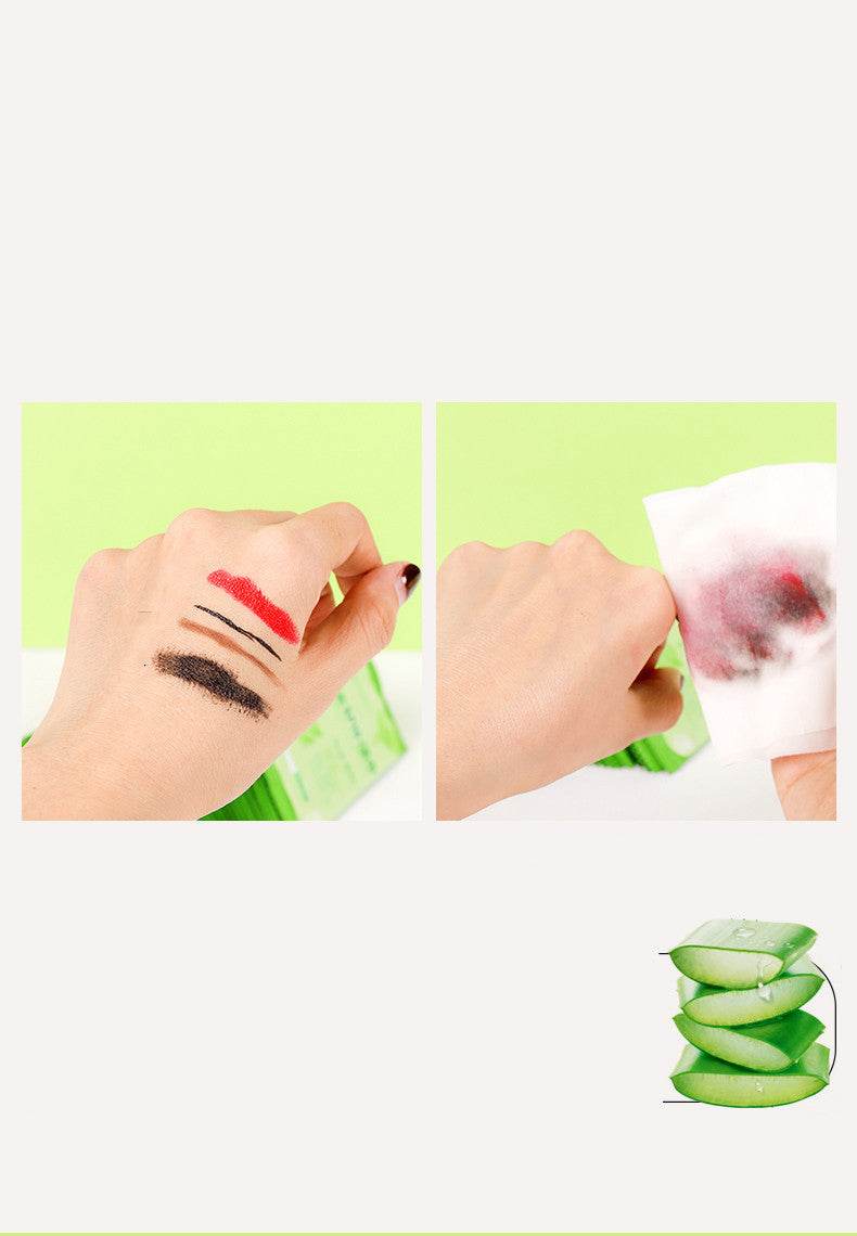 Makeup remover wipes facial tissues - Mubimart