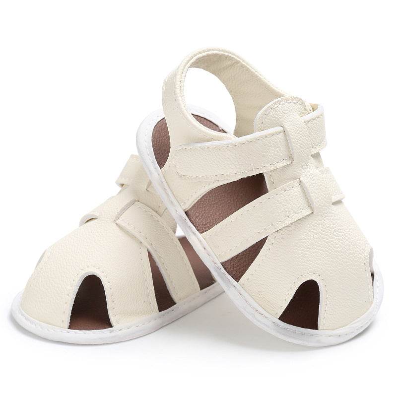 Male baby 0-1 years old foot sandals baby toddler shoes - Mubimart