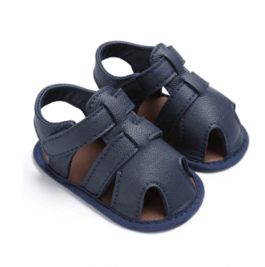 Male baby 0-1 years old foot sandals baby toddler shoes - Mubimart