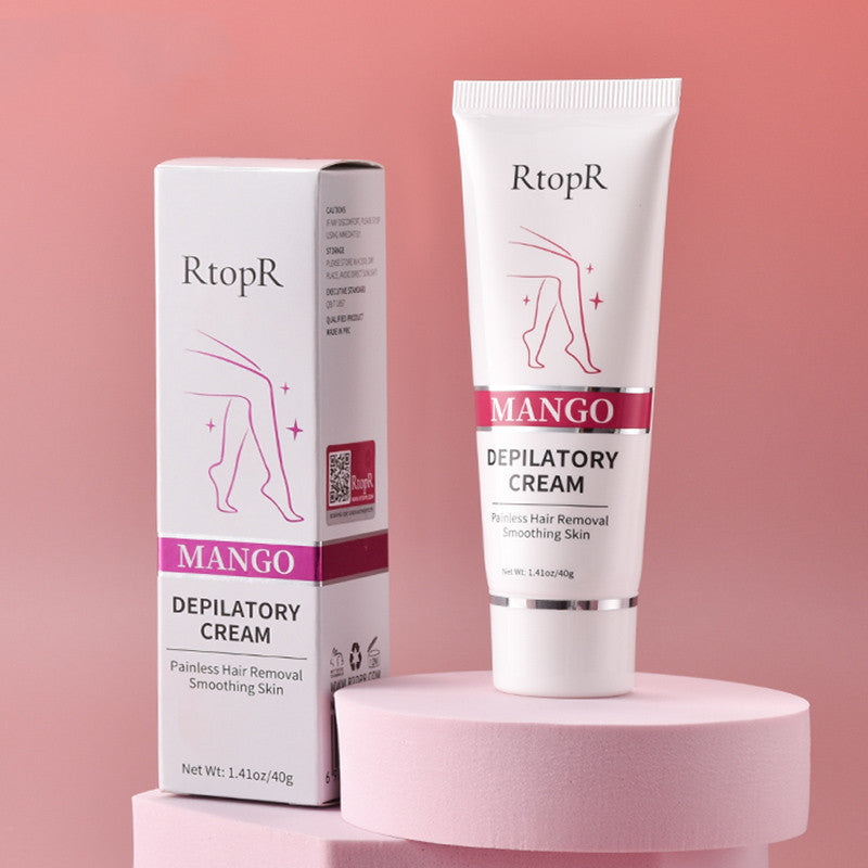 Mango Men's And Women's Hair Removal Cream Whitening Legs And Armpits - Mubimart - Hair removal cream 