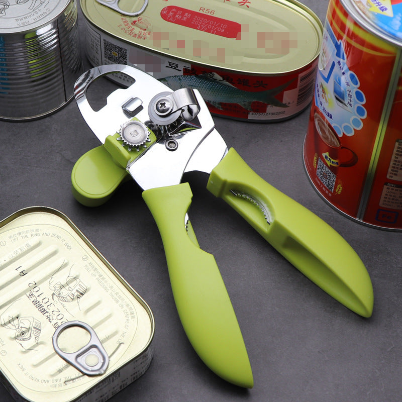 Manual Can Opener Screw Cap Bottle Opener - Mubimart -  