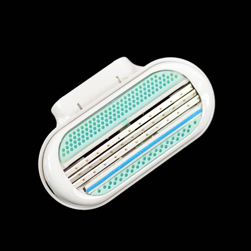 Manual Lady's Three-layer Razor Hair Removal Blade - Mubimart