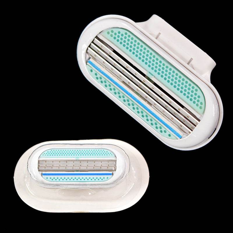 Manual Lady's Three-layer Razor Hair Removal Blade - Mubimart