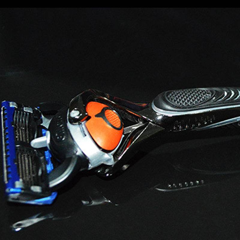 Manual Men's Front Speed 5-Layer Blade Shaving Razor - Mubimart