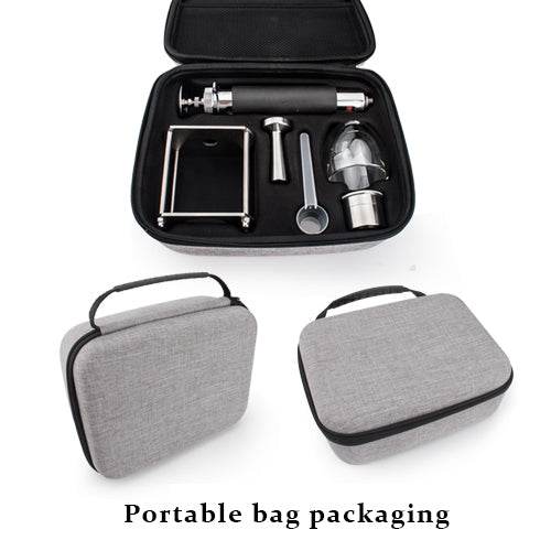 Manual Stainless Steel Semi-Automatic Pull Rod Espresso Machine Tool - Mubimart