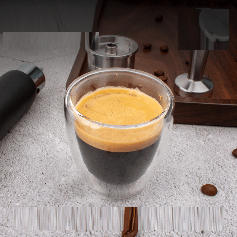 Manual Stainless Steel Semi-Automatic Pull Rod Espresso Machine Tool - Mubimart