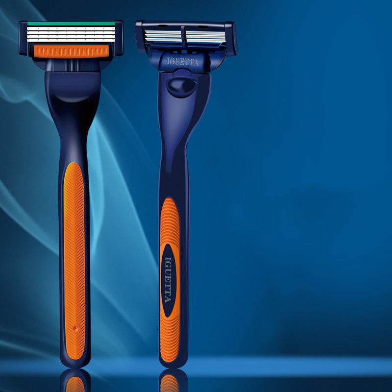 Manual razor 4-layer razor blade - Mubimart