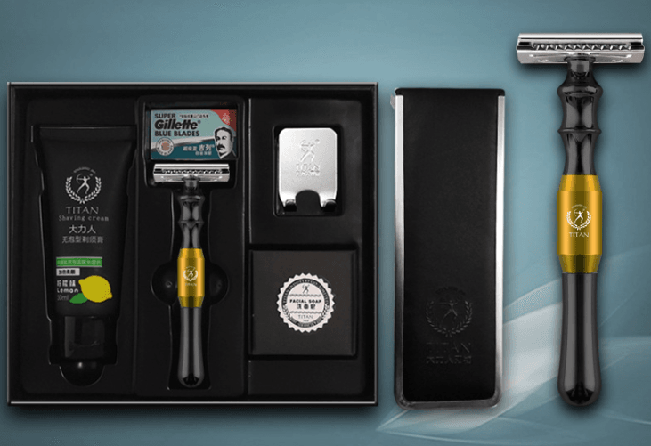 Manual razor double-sided full metal - Mubimart
