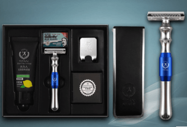 Manual razor double-sided full metal - Mubimart