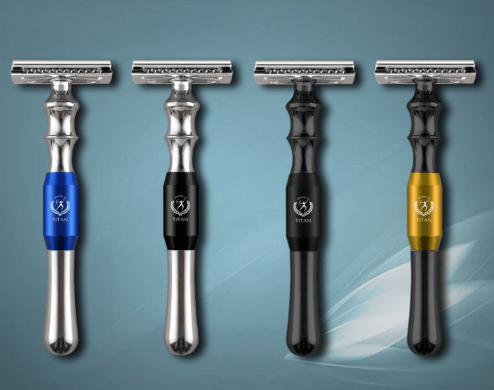 Manual razor double-sided full metal - Mubimart