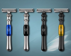 Manual razor double-sided full metal - Mubimart - Manual Razor 