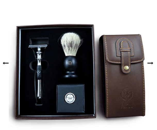 Manual razor double-sided full metal - Mubimart