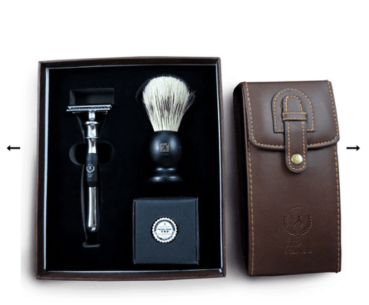 Manual razor double-sided full metal - Mubimart
