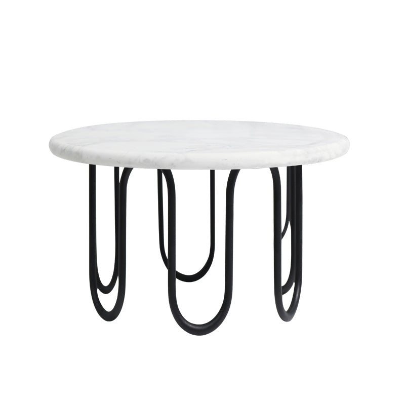 Marble Cake Afternoon Tea Iron Dessert Stand - Mubimart -  