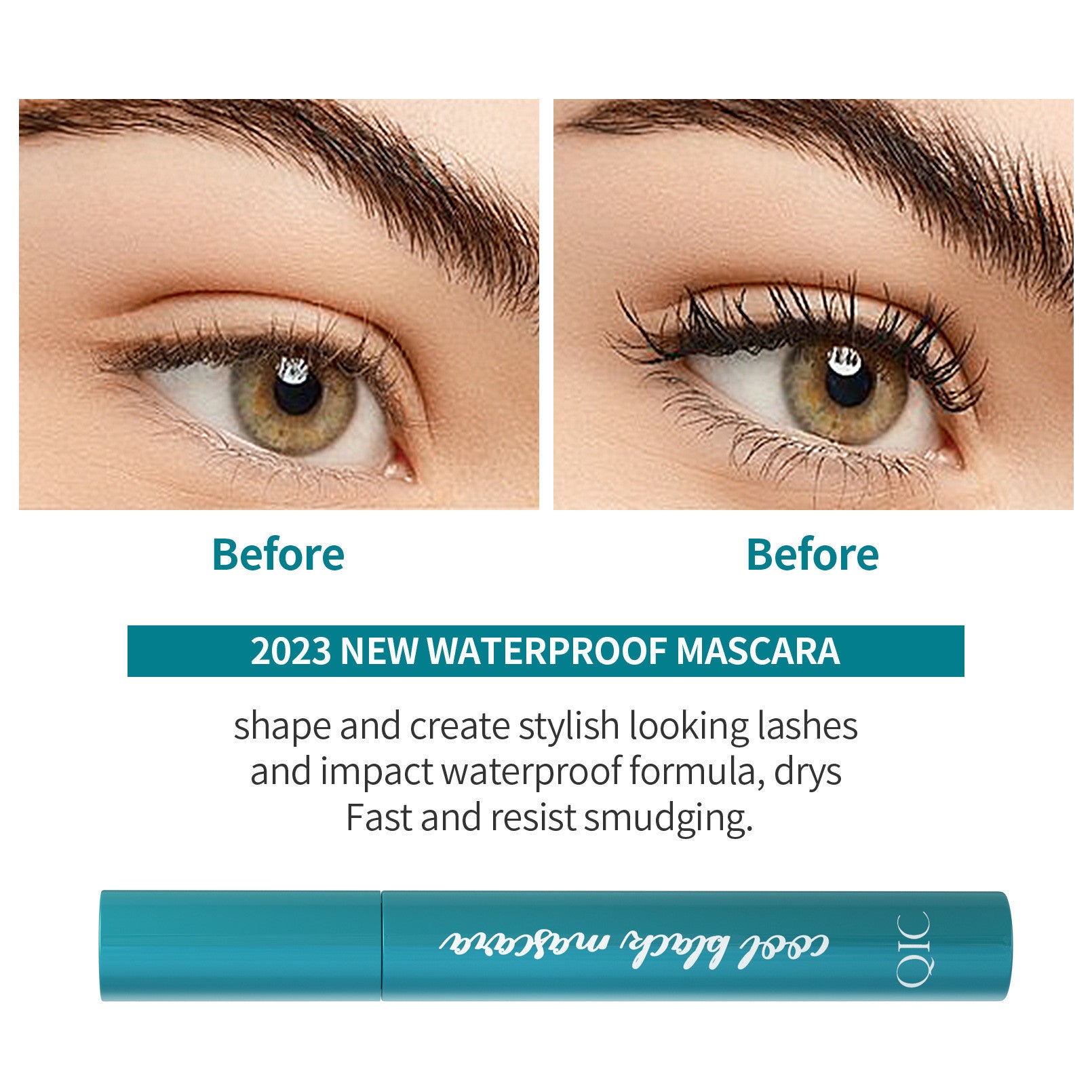 Mascara Waterproof Not Smudge - Mubimart -  