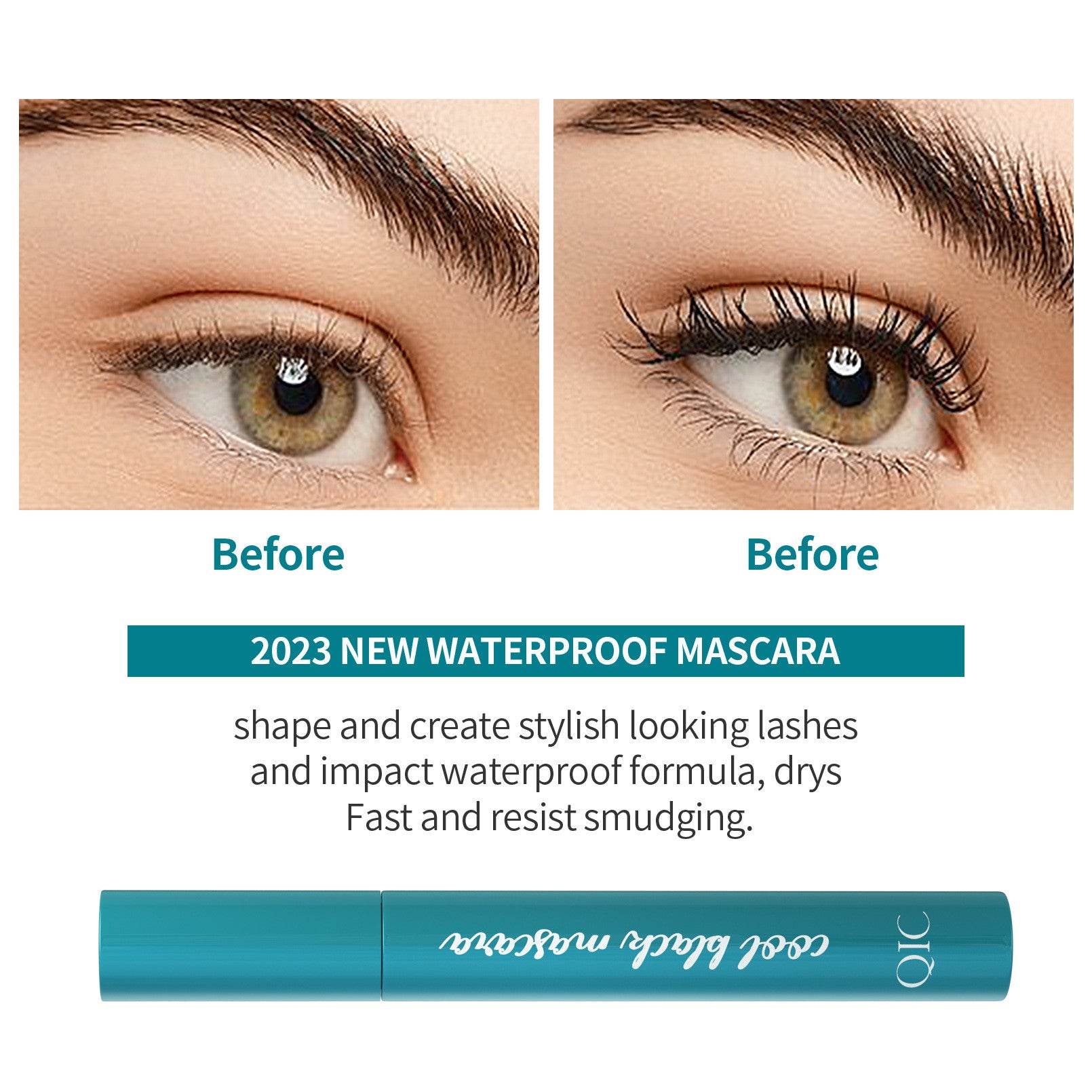 Mascara Waterproof Not Smudge - Mubimart