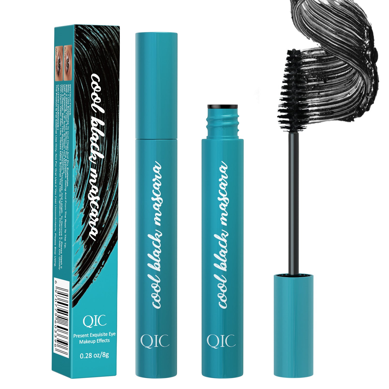 Mascara Waterproof Not Smudge - Mubimart -  