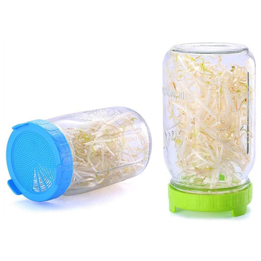 Mason Jar Sprouting Lids American Bean Sprouts Glass Jar - Mubimart