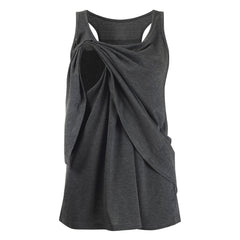 Maternity Blouse Pregnant Women Casual Sleeveless - Mubimart -  