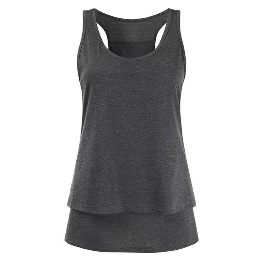 Maternity Blouse Pregnant Women Casual Sleeveless - Mubimart