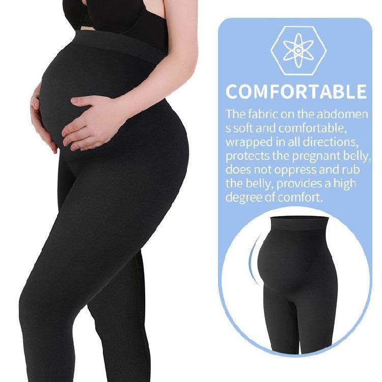 Maternity Leggings High Waist Pants Women Pregnancy Clothes - Mubimart