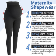 Maternity Leggings High Waist Pants Women Pregnancy Clothes - Mubimart -  