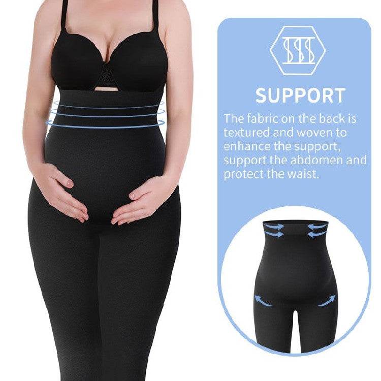 Maternity Leggings High Waist Pants Women Pregnancy Clothes - Mubimart