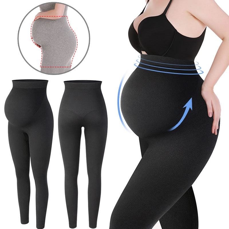 Maternity Leggings High Waist Pants Women Pregnancy Clothes - Mubimart - Maternity Cloth 