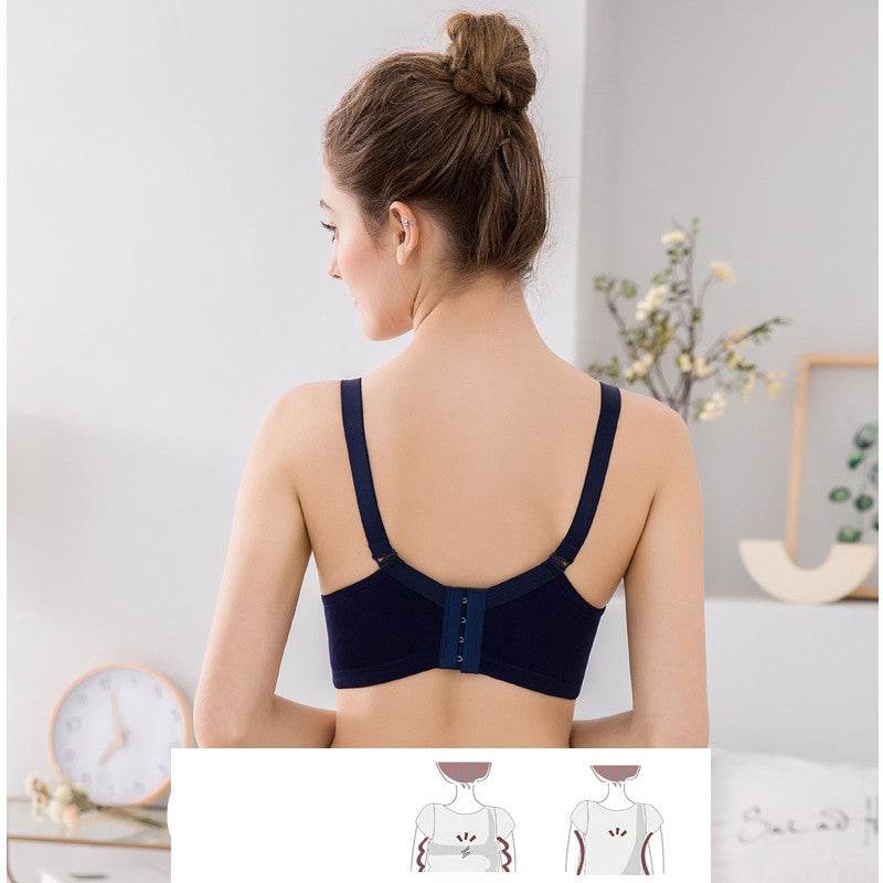 Maternity Underwear No Steel Ring Nursing Bra - Mubimart