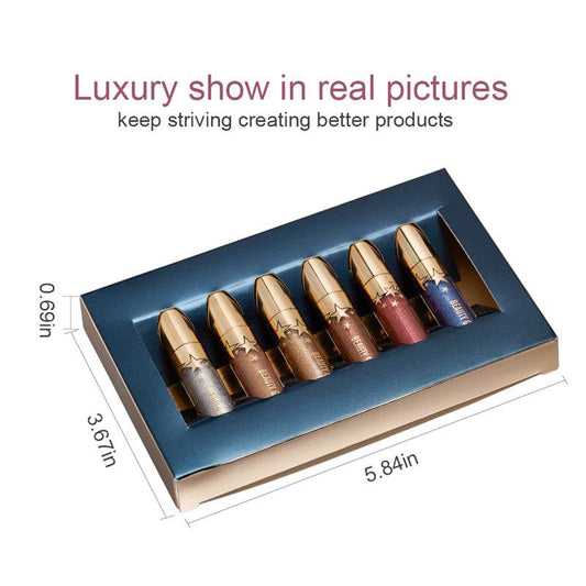 Matte Lip Gloss Liquid Lipstick Lip Kit - Mubimart