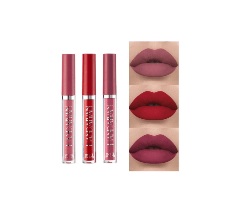 Matte Non-stick Cup Lip Gloss, Non-fading Matte Liquid Lipstick - Mubimart