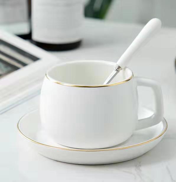 Matte ceramic coffee mug - Mubimart -  