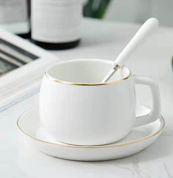 Matte ceramic coffee mug - Mubimart