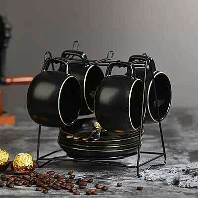 Matte ceramic coffee mug - Mubimart