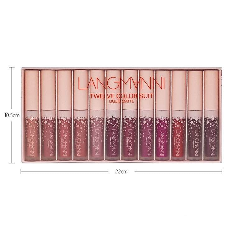 Matte lip gloss liquid lipstick - Mubimart