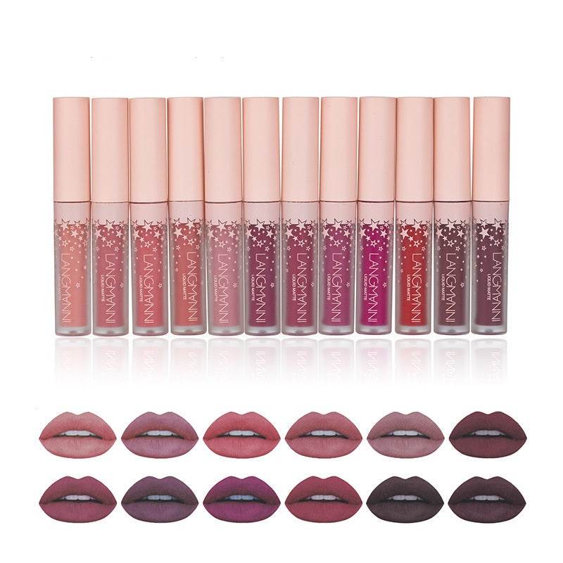 Matte lip gloss liquid lipstick - Mubimart