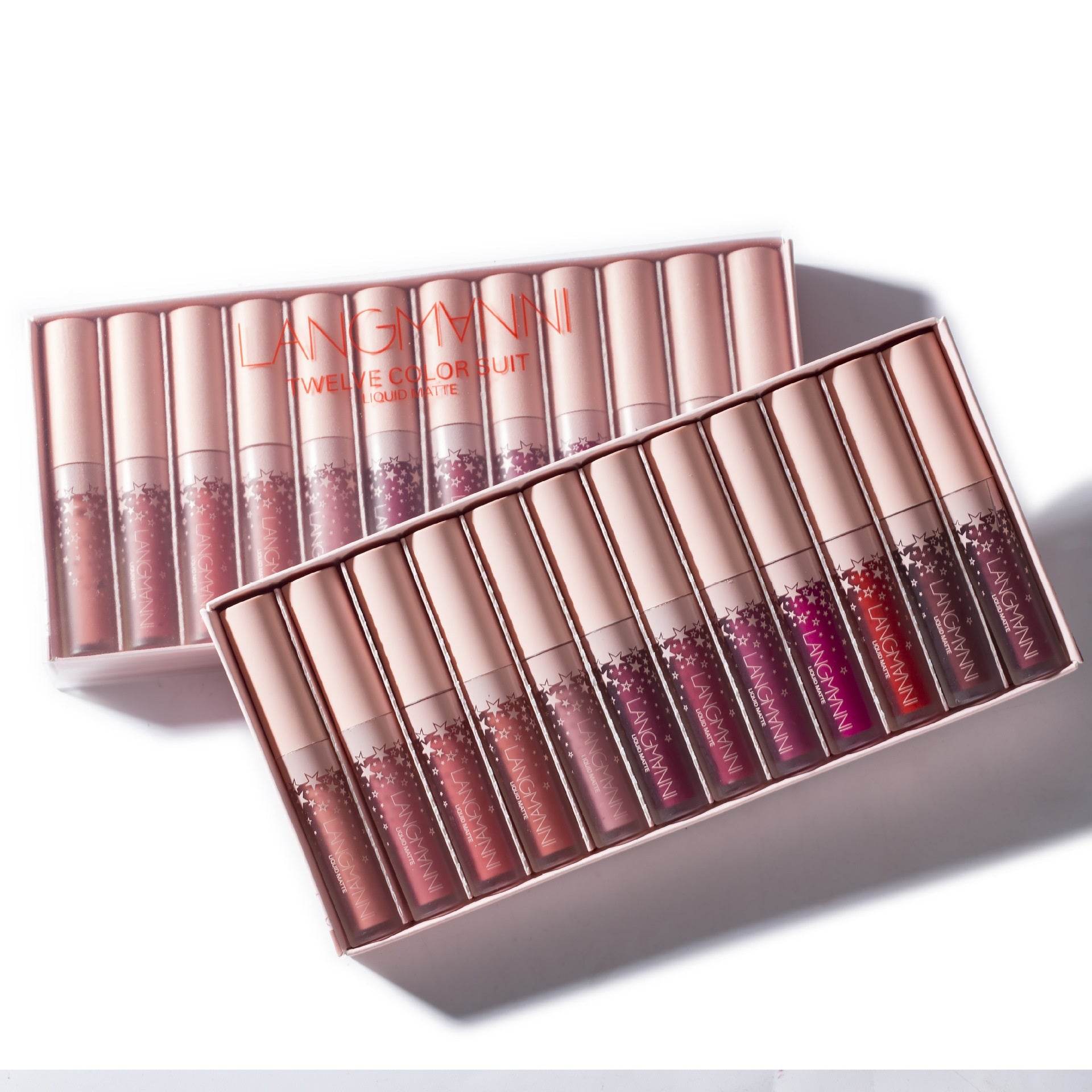 Matte lip gloss liquid lipstick - Mubimart