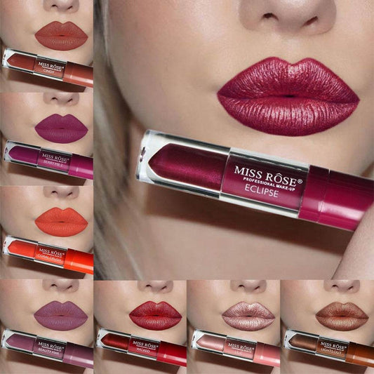 Matte not stick to cup lip gloss - Mubimart