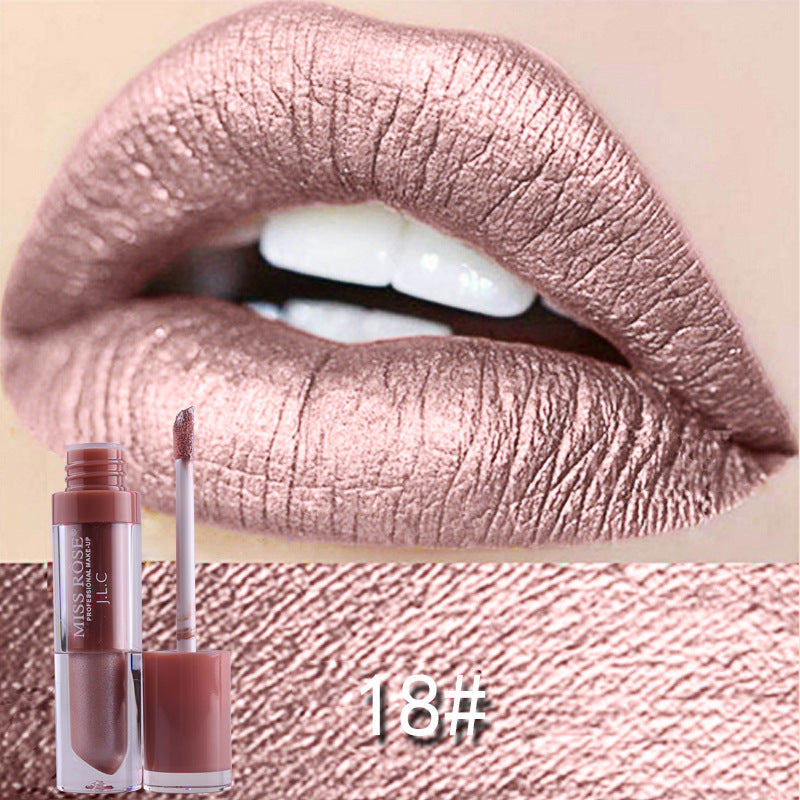 Matte not stick to cup lip gloss - Mubimart -  