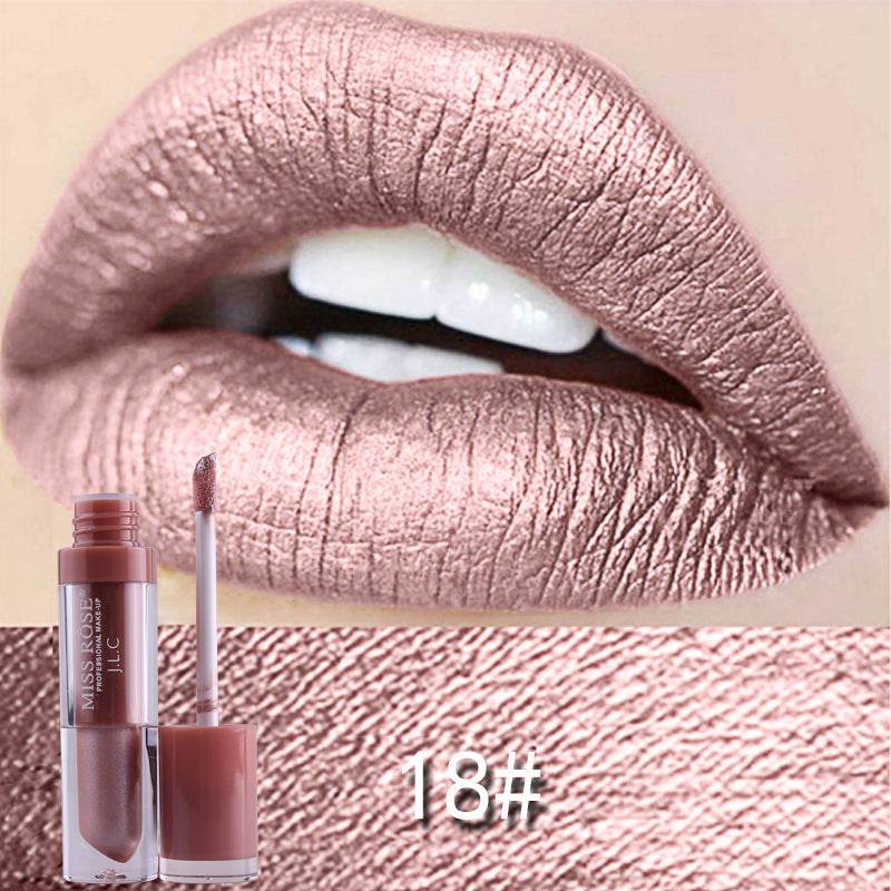 Matte not stick to cup lip gloss - Mubimart