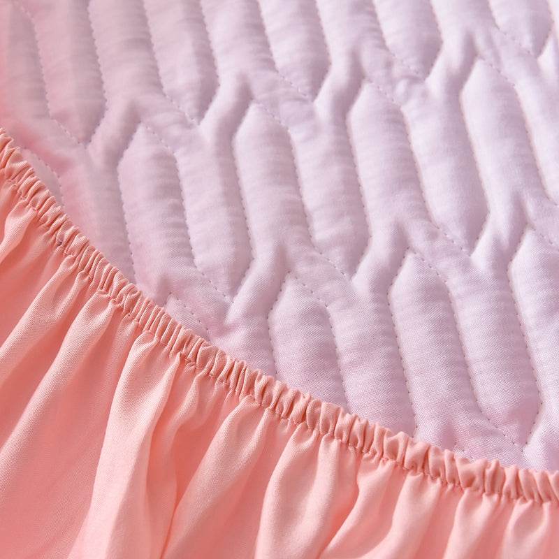 Mattress Protection Non-slip Fixed Dust Bed Cover - Mubimart