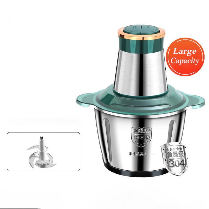 Meat Blender Stainless Steel Mincer - Mubimart -  