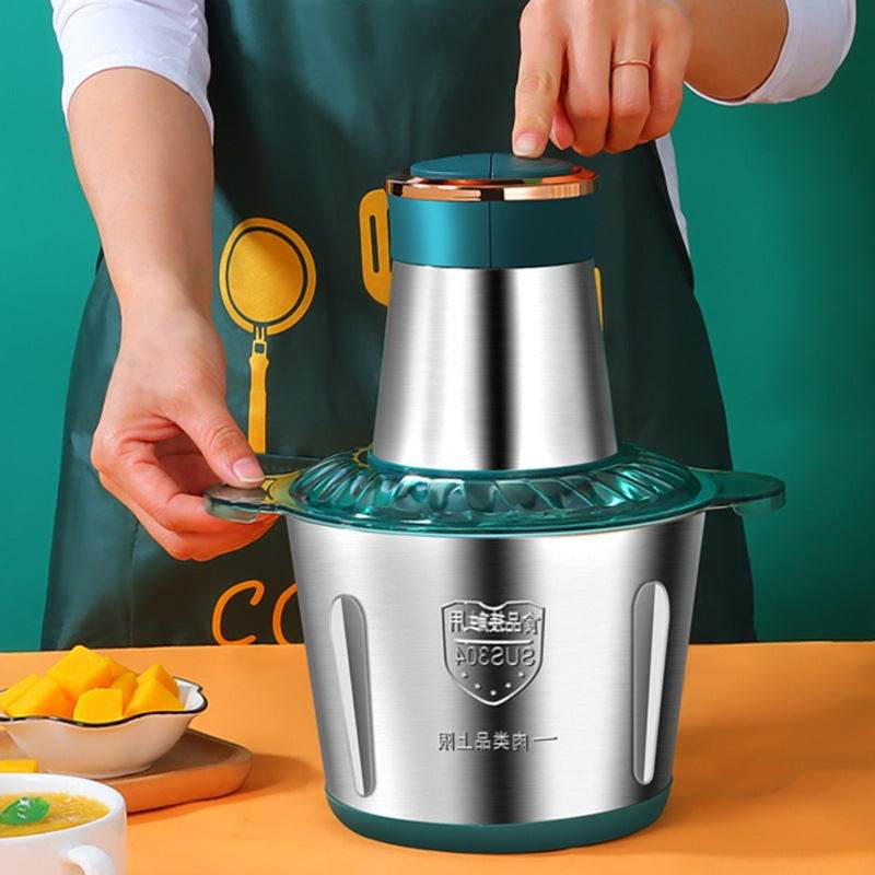 Meat Blender Stainless Steel Mincer - Mubimart