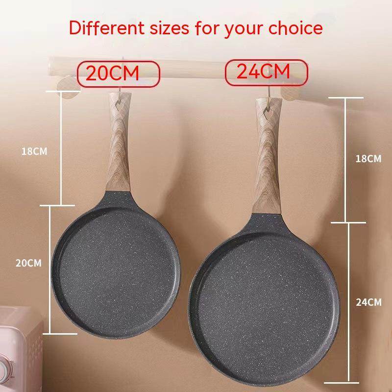 Medical Stone Coated Frying Pan Household Non-stick Pan - Mubimart